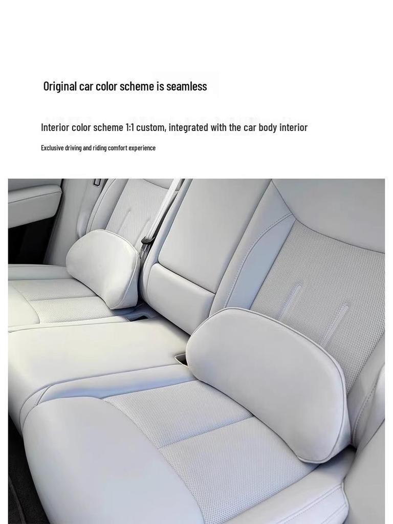 Xiaopeng G7 P7+ Car Headrest & Lumbar Support Pillow Set