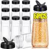 Portable Spices Seasoning Shaker Bottles Sugar Salt Pepper Jars BBQ Condiment Dispenser Empty Plastic Container Kitchen Gadgets