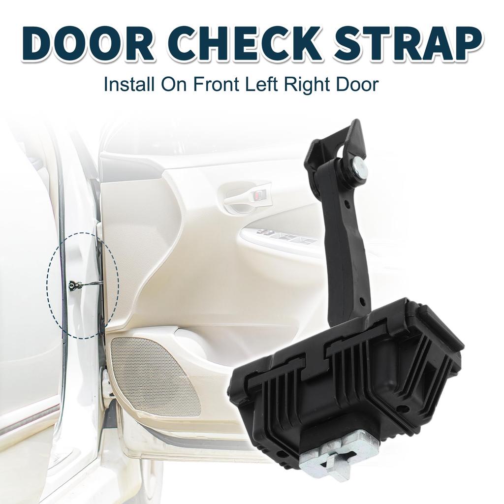 TUCKBOLD Door Check Strap Stopper Limiter 51218402502 for BMW X5 E53 Front Left and Right Door Check Bracket Stop Door Checker Arm Assembly No.