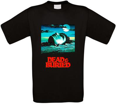 Martwi i Pogrzebani Martwi i Pogrzebani Horrorowy Kultowy Film T-Shirt Wszystkie Rozmiary NOWY