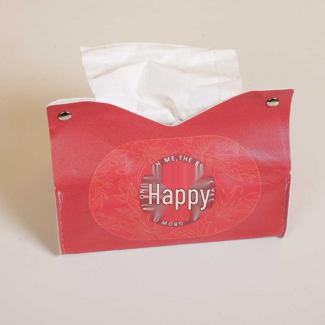 

Waterproof Double Happiness Tissue Box - Festive Wedding & Hotel Decoration