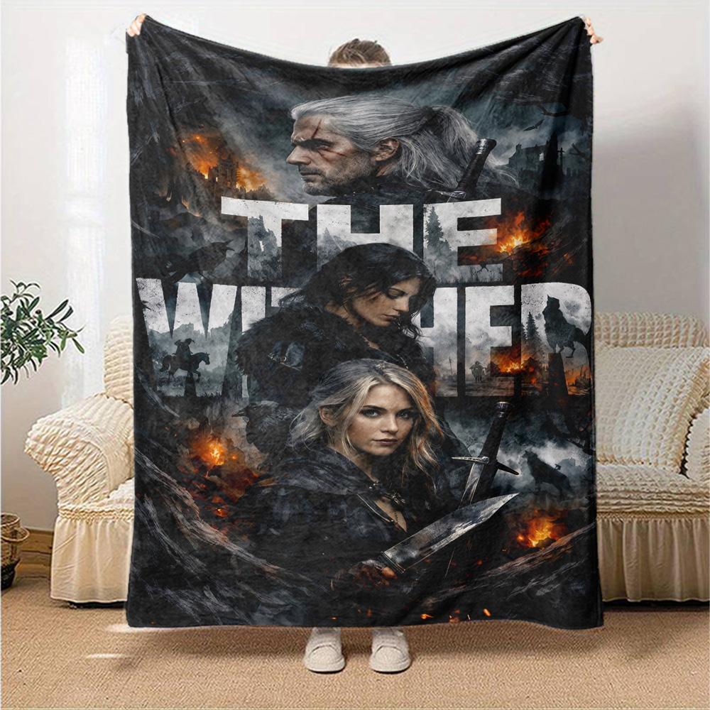 The Witcher 3 Blanket Durable Comfort Great For Office Office Chair Picnics For All Seasons Warmthful Decor Perfect Gift For Relatives And Friends