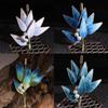 Handmade Velvet Flower Bamboo Brooch - Chinese Style Women's Accessory for Jackets & Sweaters