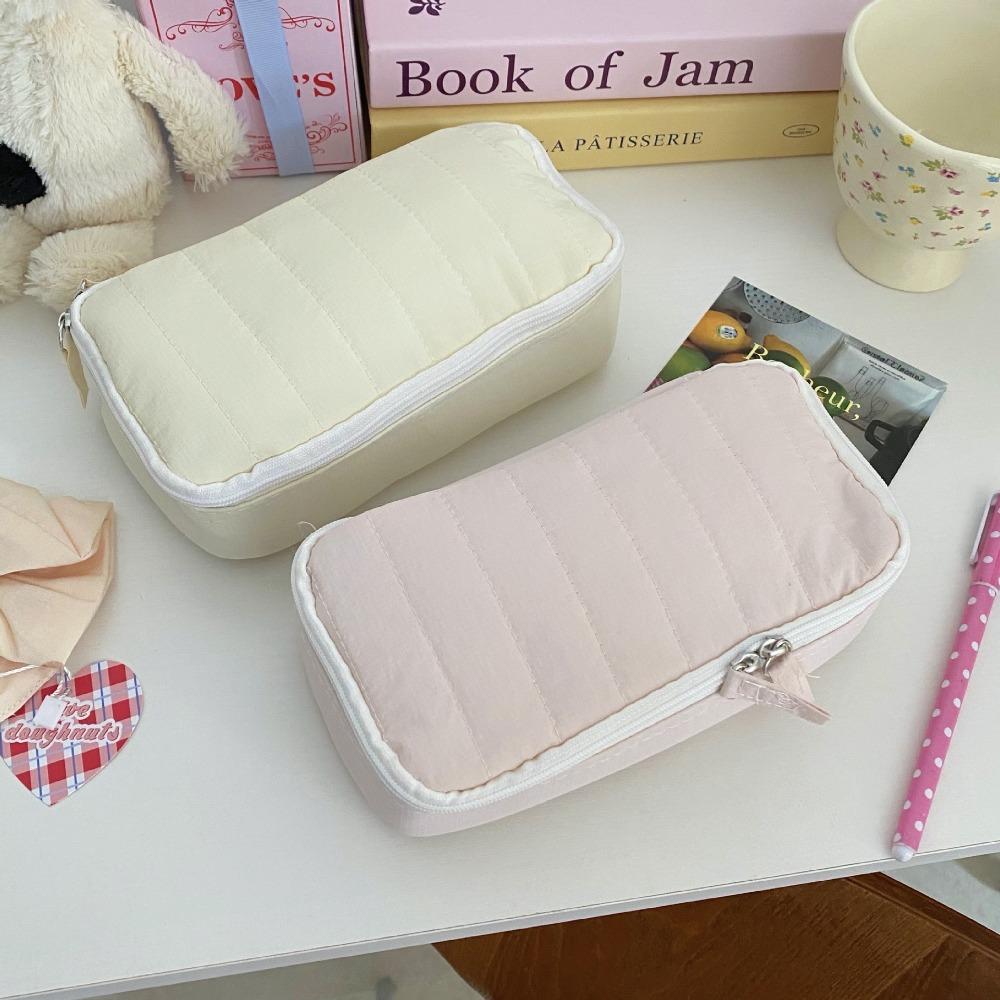 Multi-function Pencil Pouch Soft Makeup Box Portable Pencil Case  Girls