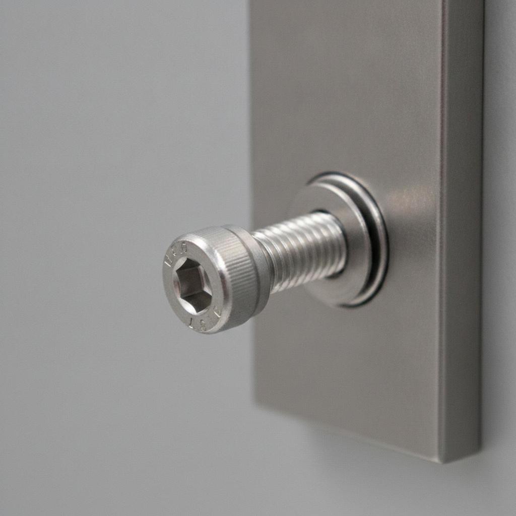 M5 Bolts with Washers Rust Resistant Fasteners Silver for Underwater Photography