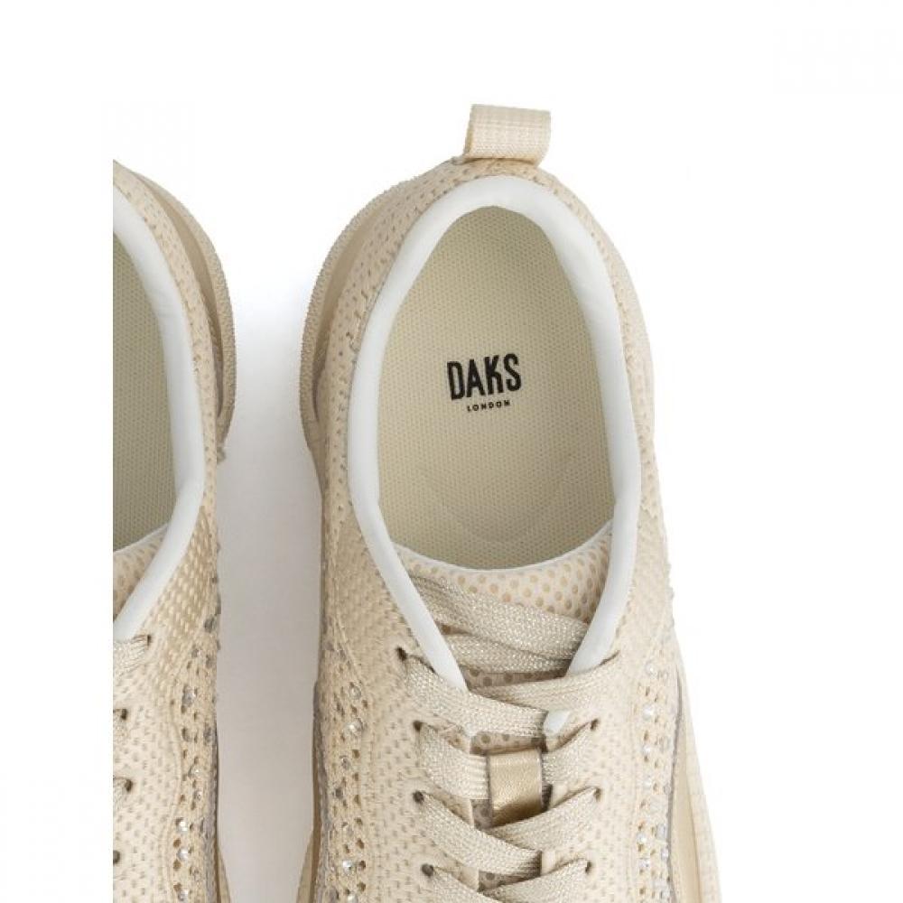 Daks Women Comfort Mesh Sneakers Gold Drs651ta84
