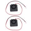 2 Pcs 3D Printer Mainboard Cooling Fan Replacement for FlashForge AD 5M PRO 3D Printer 4010 Dual Ball Bearing Fan
