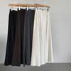 Taoguan Korean Elegant Thick Knit Midi Skirt, Women's Winter Slimming A-line Long Skirt YL718