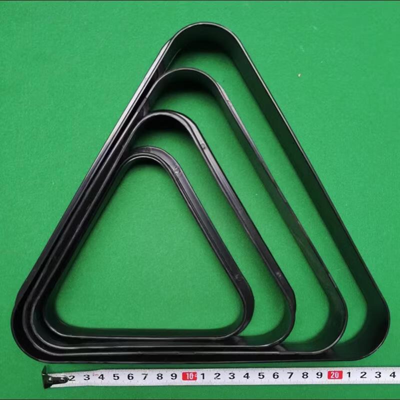 LISM 57mm Plastic Billiard Ball Triangle Rack (5-Pack)
