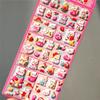 Kawaii 3D Lucky Cat Daruma Double-Layer Bubble Sticker For Scrapbooking Cute Diy Phone Case School Stationery Supply