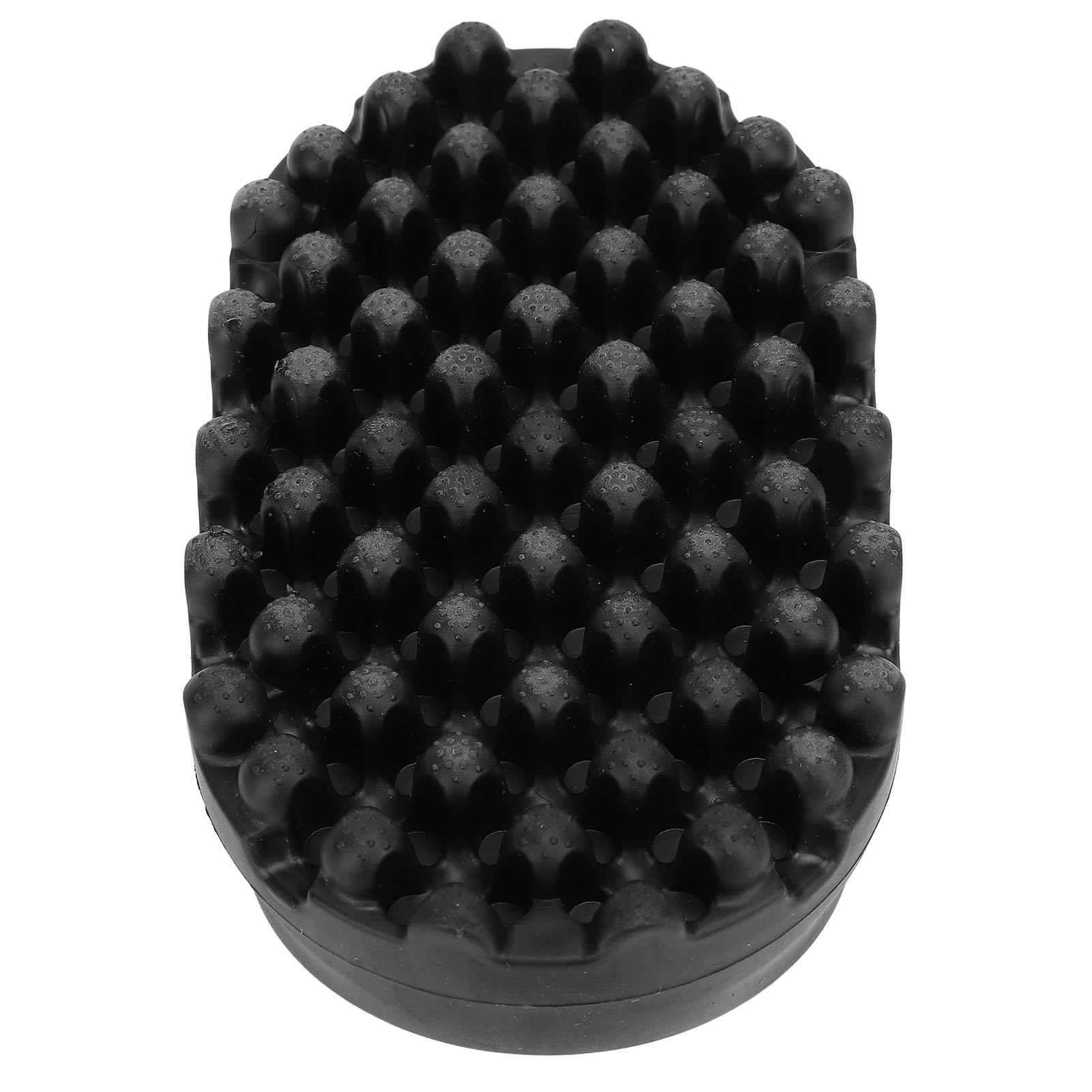 

Curling Twisted Hair Brush Afro Braid Dreadlocks Comb Washable Rubber Styling Tool for Home and Salon Use