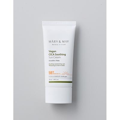 Mary May Protetor Solar Calmante Vegano Cica Spf50+ Pa++++ 50ml