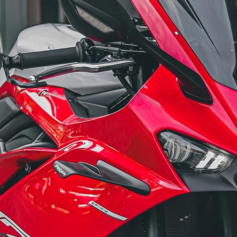 For QJMOTOR Qjmoto SRK SRK800 SRK250 SRK450 SRK600 SRK600RS SRK550 SRK550S Motorcycle Winglet Aerodynamic Wing Kit Spoiler
