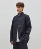 Ryul+Wai Denim Stehkragen Maßgeschneiderte Jacke Indigo C5