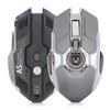 Wireless Gaming Mouse Portable 2.4GHz 1600DPI Silent USB Optical Laptop Desktop Computer MiceGray