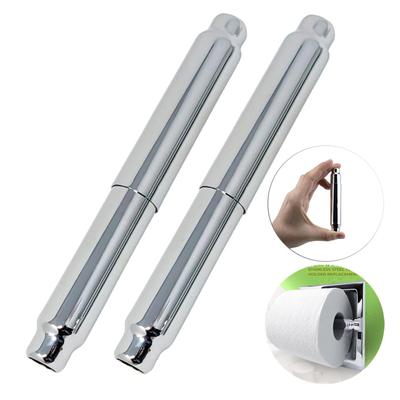 Rodillo de Papel Higiénico de Acero Inoxidable Repuesto de Barra General con Resorte Fácil Instalación Rodillo para Portarrollos de Papel Higiénico para Baño