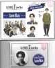 Watanabe Shota SnowMan 1st Anniversary Sticker Can Badge Set