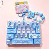 Cute Anti-Anxiety Decompression Toy 26 Key Clicker Fidget Toy Lightweight Bag Pendant Stress Relief For Kids Gifts Desk Decor
