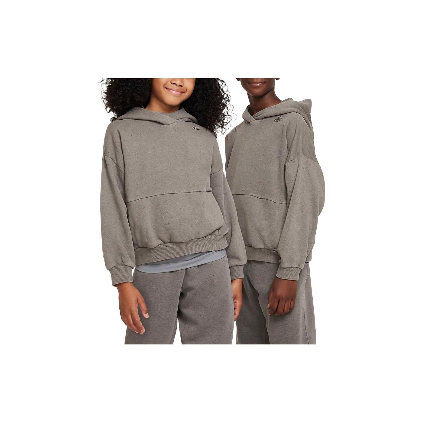 

Nike Sportswear Icon Fleece Hoodie Kids Sweatshirt Dark-Gray DQ8884-210 L