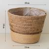 Woven Plant Basket Decorative Storage Home Decoration Container Flower Pot for Patio