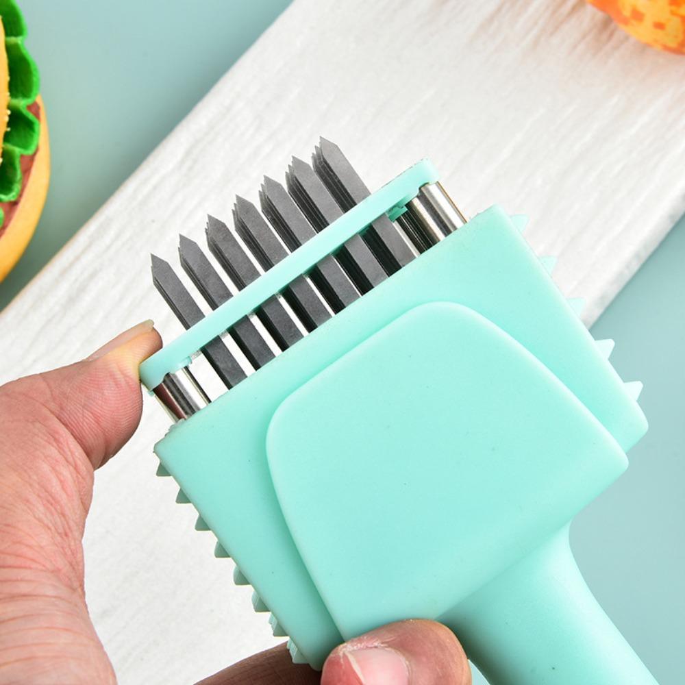 Stainless Steel Needle Meat Tenderizer 2 in 1 Steak Tenderizer Loose Meat Needle Restaurant