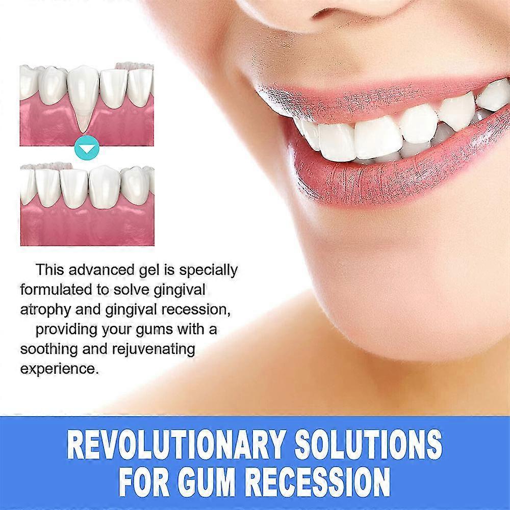3pcs Gum Repair Gel Rebuilding Strengthen Whiten Remove Breath Inflammation Oral Tooth Bad Protect Anti Gingival Stains Recessio