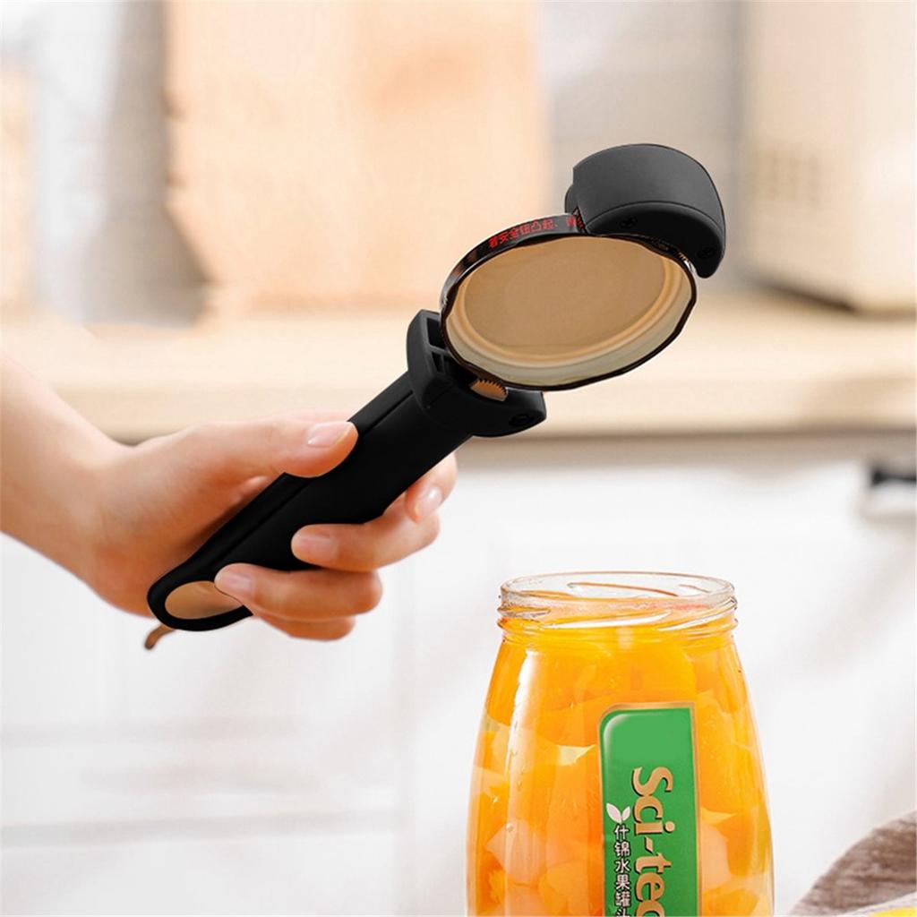 2026 New Multifunctional Bottle Opener Stainless Steel Lid Opener Adjustable WineBeer Can Opener for Weak Hands Seniors