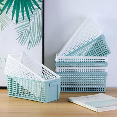 Coș Simplu de Depozitare de Birou Capacitate Mare Gustare Golit Rectangular Deșeuri Mâner Multi-scenă
