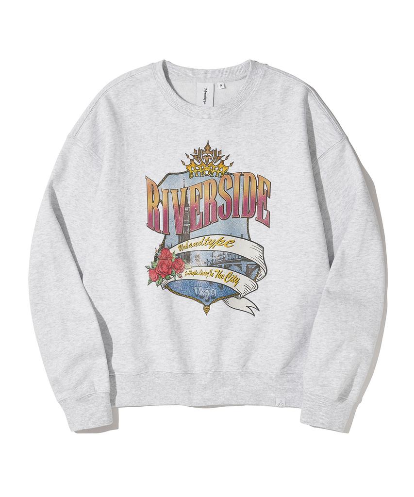 URBANDTYPE Riverside Sweatshirt_Light Gray