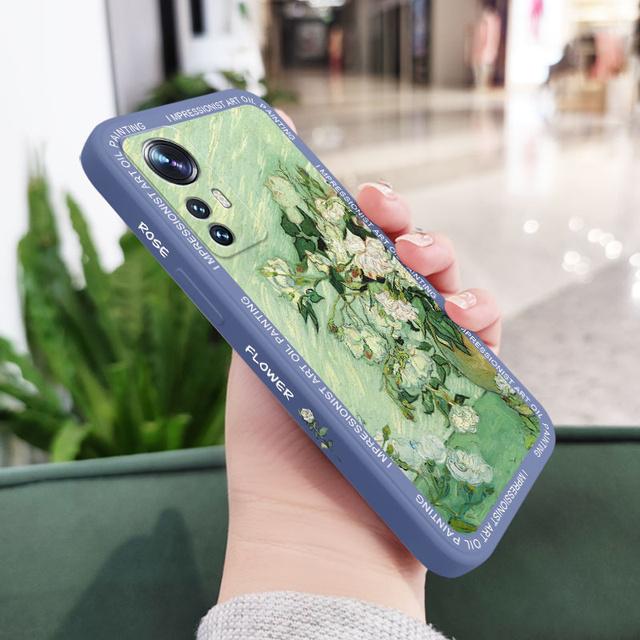 

Чехол для телефона с рисунком розы для Xiaomi Mi 12 11 Ultra 10 9 12T 11T 10T 9T Pro Lite Poco F4 X4 M4 F3 X3 M3 Pro 4G 5G GT 12 Pro