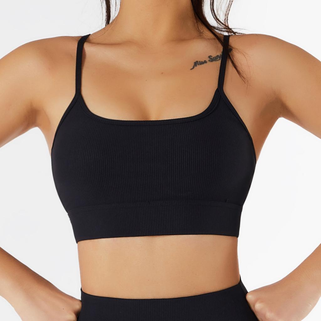 Shockproof Sports Underwear Gather Yoga Bra Running Fitness Beautiful Back Double Shoulder Suspender Yoga Clothes Women