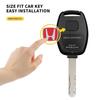 5/10pcs 13mm 14mm Car Key Emblem Stickers Auto Door Keyhole Logo Decals For Honda Civic Accord CRV Hrv Jazz Auto Accessories
