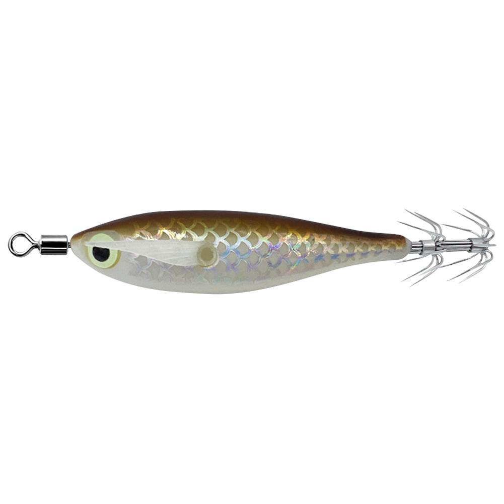 Luminous Squid Hook Squid Fishing Lure with 3D Eyes Glow In The Dark Squid Bait Fake Octopus Bait for Saltwater Freshwater