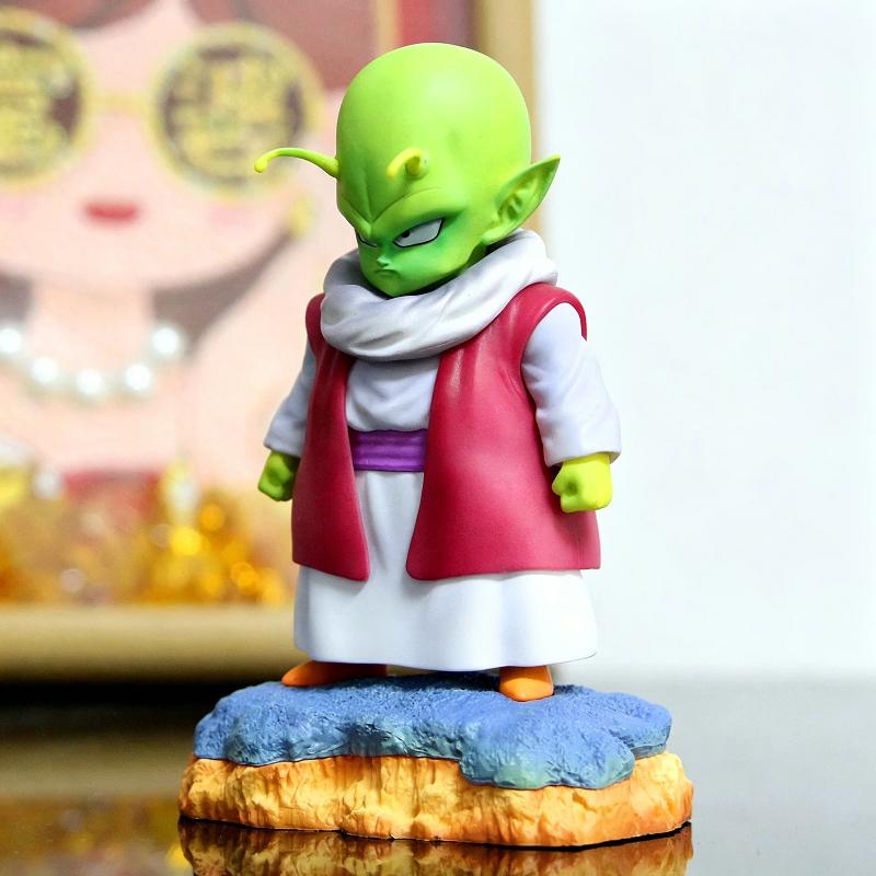 13cm Dragon Ball Dende PVC Figure Namekian Dandy Anime GK Statue Car Desktop Ornament PC Case Decor Collectible Model Toy Gift