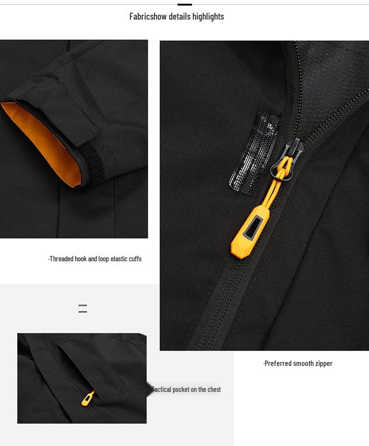 Windproof & Waterproof Outdoor Hiking Jacket: Lightweight Single-Layer Windbreaker for Spring & Autumn