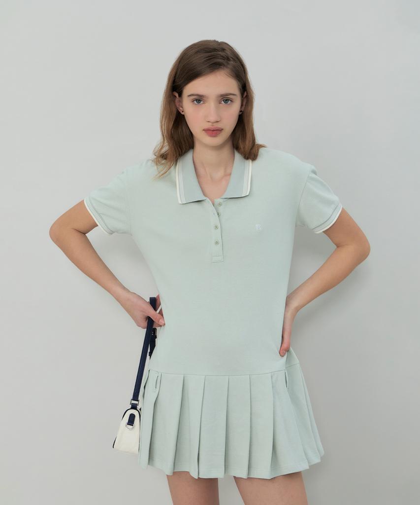 Grove Sage Pique One-Piece (Mint)