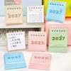 2027 Vintage Minimalistisk Månedlig Skrivebordskalender Med Memo Noter Til Hjemmekontor Skoleplanlægning