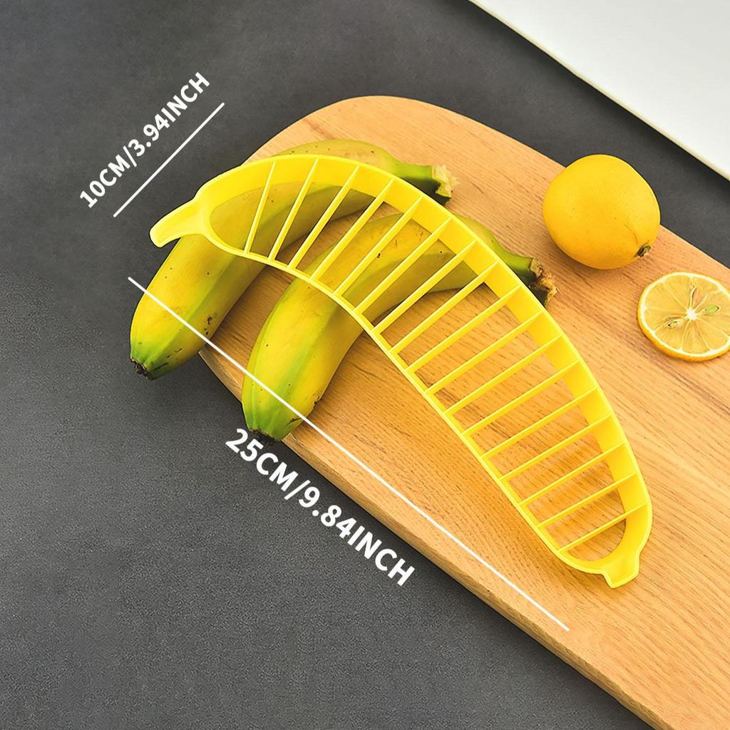 1pc Banana Splitter Fruit Platter Fruit Salad Banana Slice Slicer