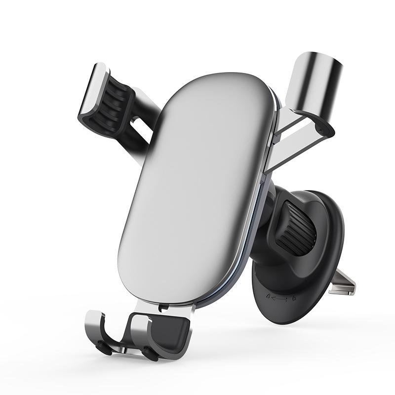 Car Phone Holder Gravity Sensing Bracket Stable Not Shaking Compatible Most Phones Aluminum Alloy High Quality