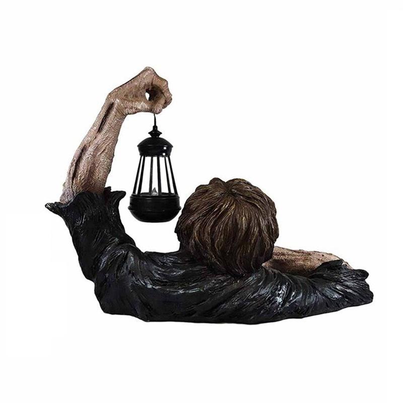 Хорошая статуэтка из смолы, поделки, Хэллоуинский орнамент, Хэллоуинские украшения, Поделки, Орнамент для двора, сада