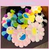 Colorful Takashi Murakami Rainbow Flower Pillow Plush Soft Toy For Kids And Collectors
