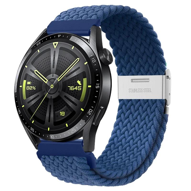 20mm Sport Nylon Strap For Samsung Galaxy Watch 5/6/pro/4/4 Classic/3 46mm/42mm/40mm/44mm Bracelet Active2 Gear S3  22mm Strap