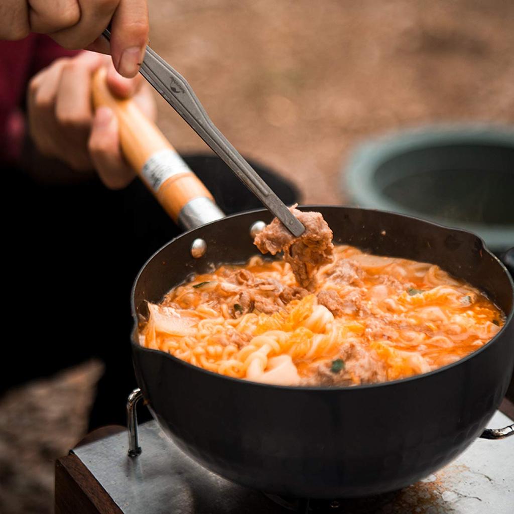Naturehike Titanium Yakiniku Food Yakiniku BBQ Mini Comes with Special Tong Bag 3 Titanium Tongs, Tongs, Tongs, Essential, Lightweight, Outdoor,