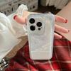 Schneeflocken Treibsand Hülle Geeignet für Apple 16 Handyhülle IPhone 15 Schutzhülle 14 13 Transparent 12 Weicher Rand 11