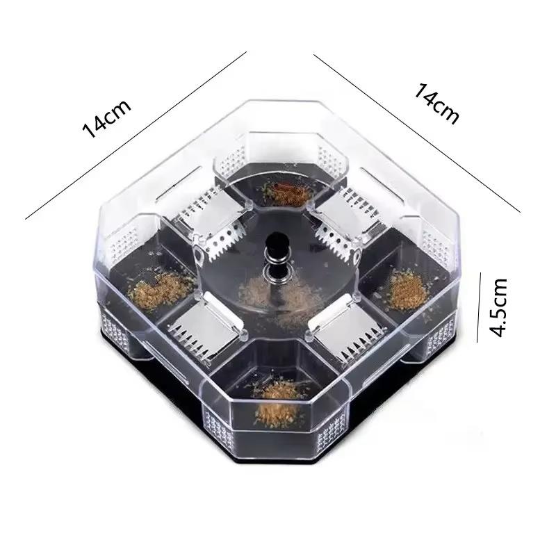 Cockroach Trap Bug Catching Tool Cockroach Box Home Indoor Kitchen Safety Physical Bug Size Pass Kill Trap Trap