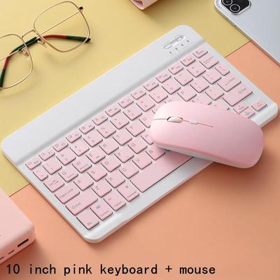 Universal Bluetooth Keyboard and Mouse Set for iPad 10.2, Apple 11, Samsung, Xiaomi, Huawei Tablets & Phones