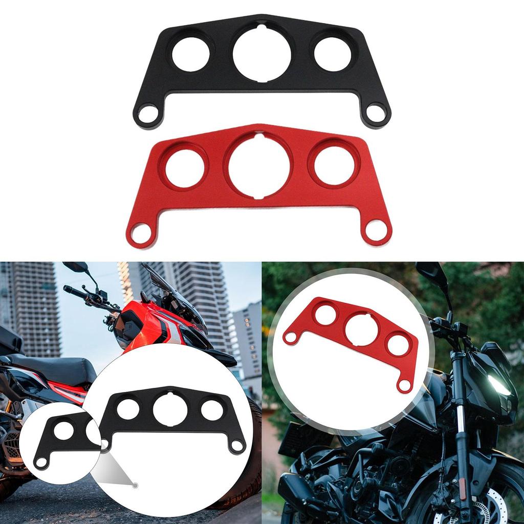 Motorcycle Key Switch Indicator Light Installation Bracket Durable Aluminum Alloy for Honda TRX 450R Pro Taper