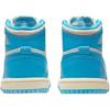 Jordan Air Jordan 1UNC Slip Resistant Abrasion Resistant High top Toddler Shoes White Blue Infant And Toddler FD1413-402