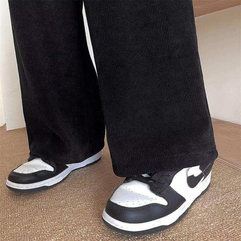 2025 Damen Herbst Japanische Lässige Weite Gerades Bein Drapierte Hose