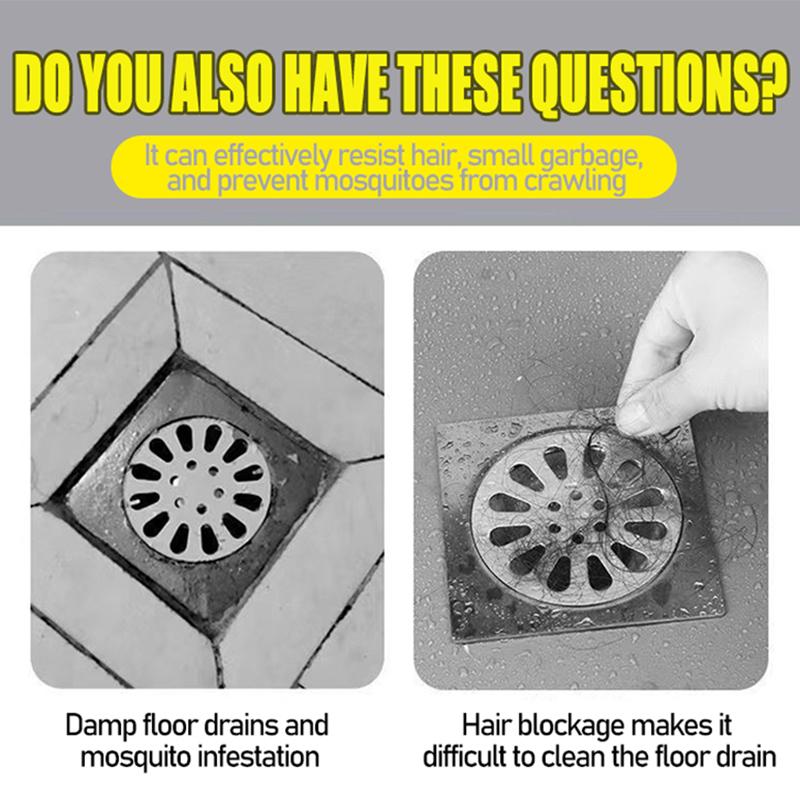 10/30/50PCS Drain Sticker Hair Catcher Bathroom Mesh for Hair Catcher Shower Filter for Bathroom Sink Shower Drain Hair Filter